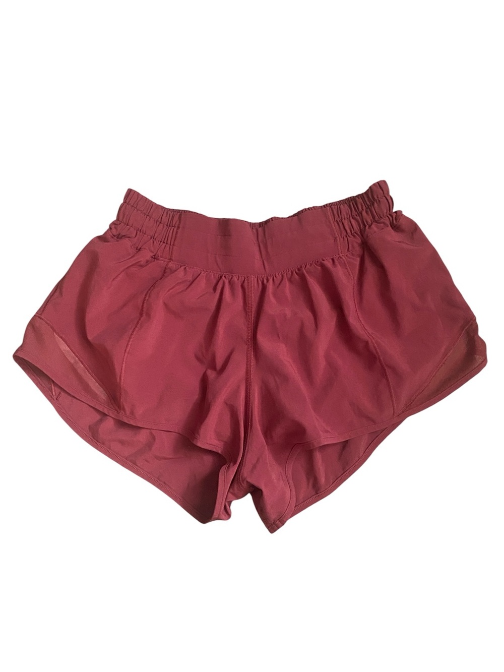 lululemon Hotty Hot Women’s Burgundy Wine Athletic Shorts